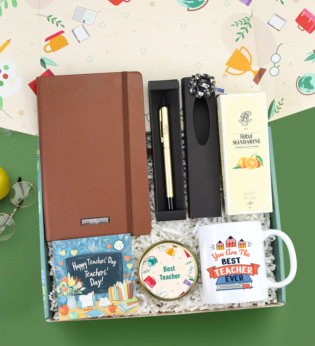 Best Teacher Kupa Öğretmenler Günü Hediye Kutusu