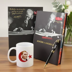 Premium Atatürk Temalı Öğretmenler Günü Hediye Kutusu