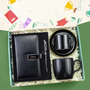 Fincan & Bardak & Defter Kurumsal Hediye Seti