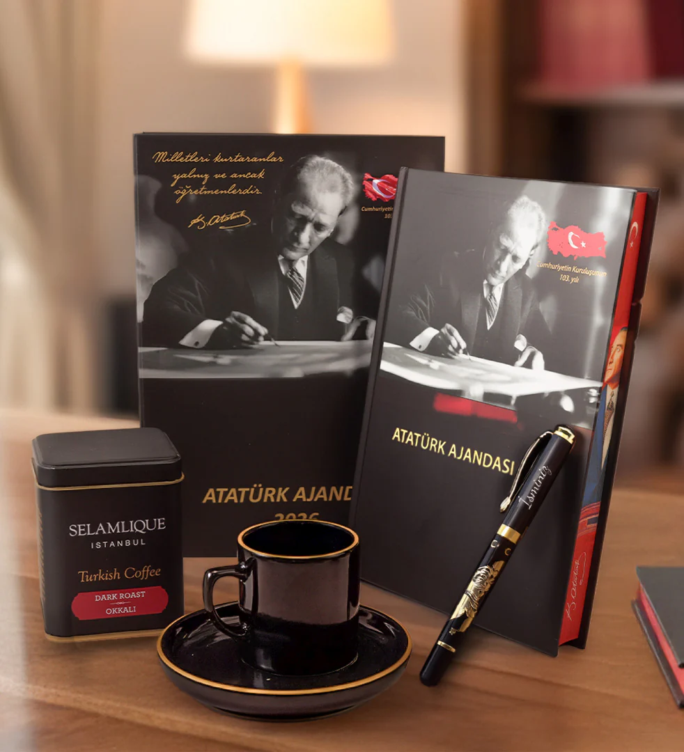 Atatürk Temalı Premium Öğretmenler Günü Hediye Seti