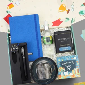 Öğretmenler Günü Hediye Seti Kolonyalı Kahve Fincan Set