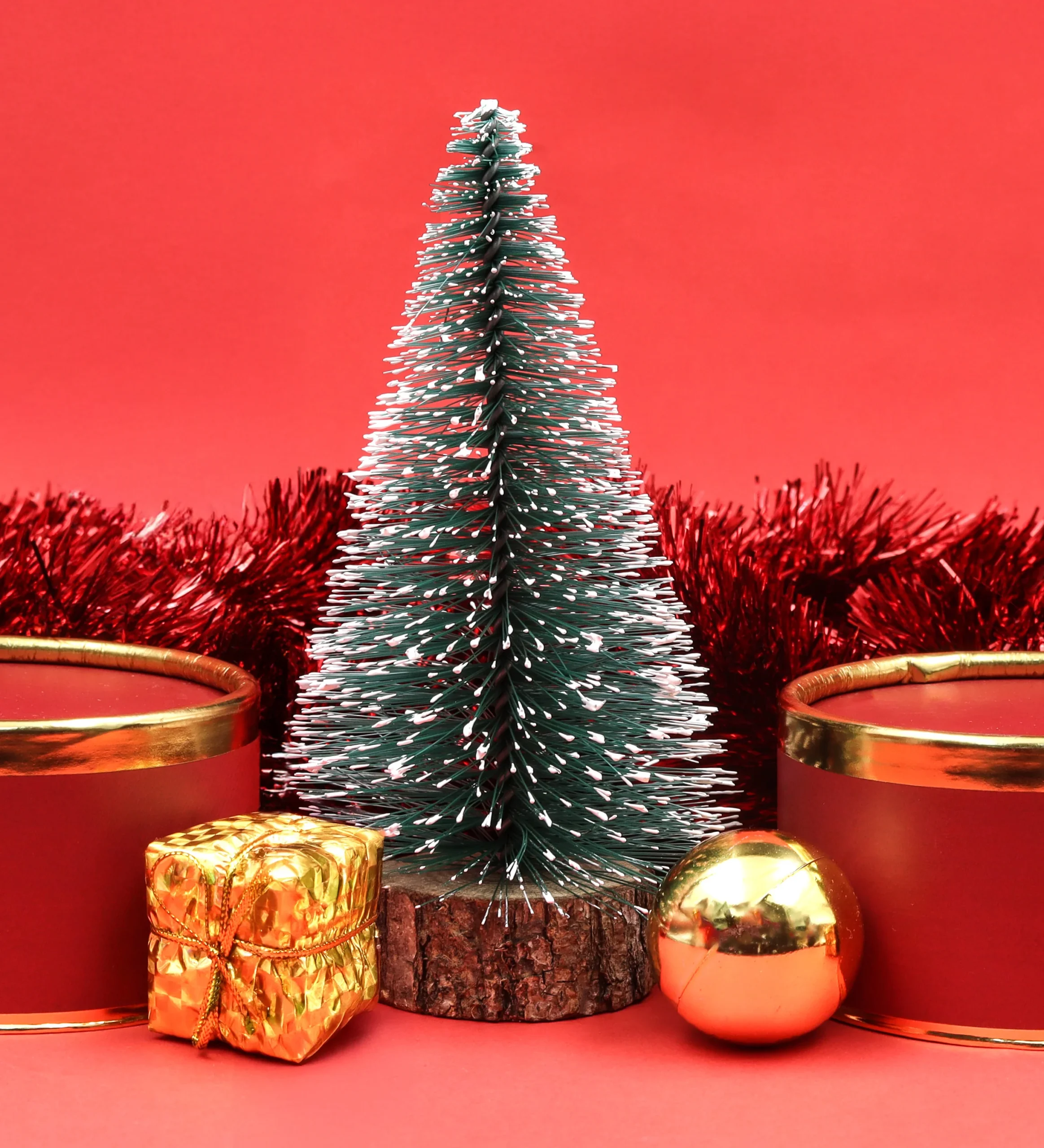 Yılbaşı Özel Çam Ağacı & Çikolatalı Kurumsal Hediye Seti - Görsel 3