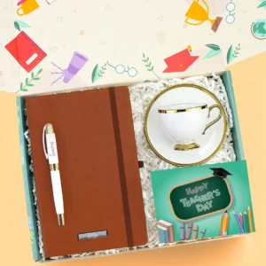Fincan ve Defterli Öğretmenler Günü Hediye Seti