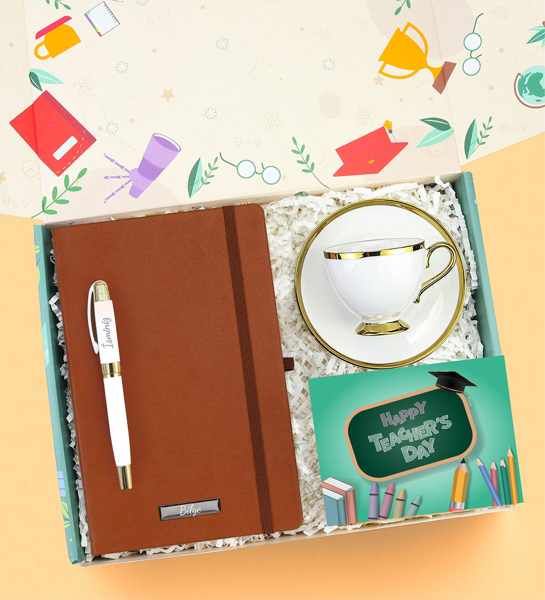 Fincan ve Defterli Öğretmenler Günü Hediye Seti