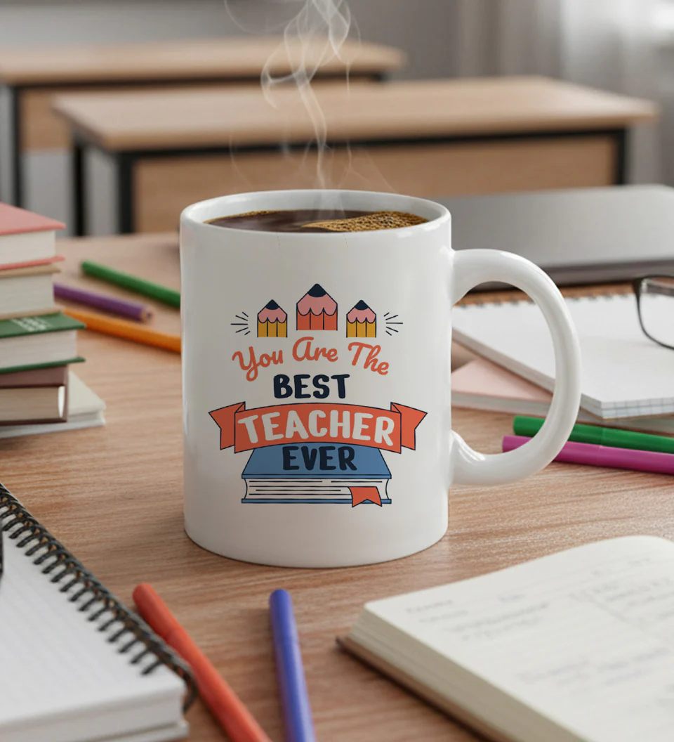 Best Teacher Kupa Öğretmenler Günü Hediye Kutusu - Görsel 2