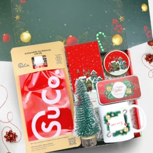 Yılbaşı Özel Çam Ağacı & Çikolatalı Kurumsal Hediye Seti