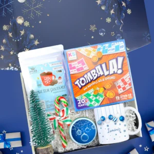 Tombala İçerikli Yeni Yıl Kurumsal Hediye Kutusu