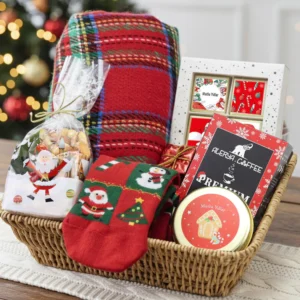 Kurabiye ve Çikolata İçerikli Yeni Yıl Kurumsal Hediye Seti