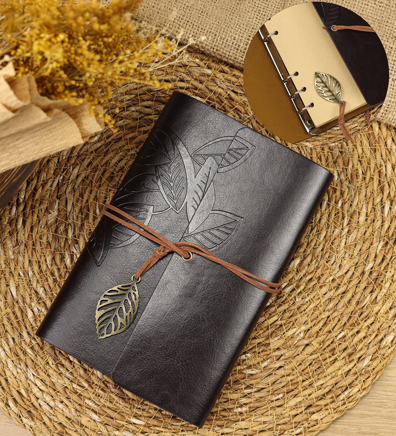 Öğretmenler Günü Fincan Seti & Vintage Defter Hediye Kutusu - Görsel 2